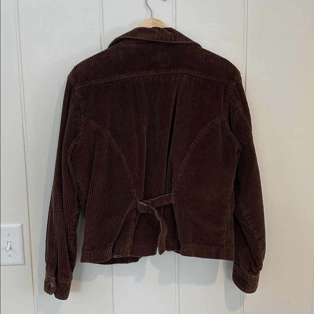 Brandon Thomas Dark Brown Corduroy Jacket - Picture 9 of 12